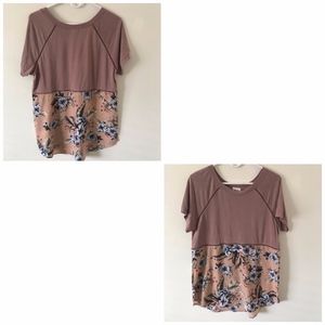 super cute and super soft shirt with flowers!